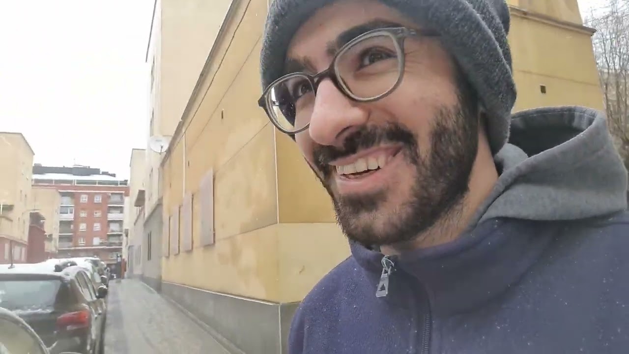 First Snow in Madrid, Spain in 5 years!