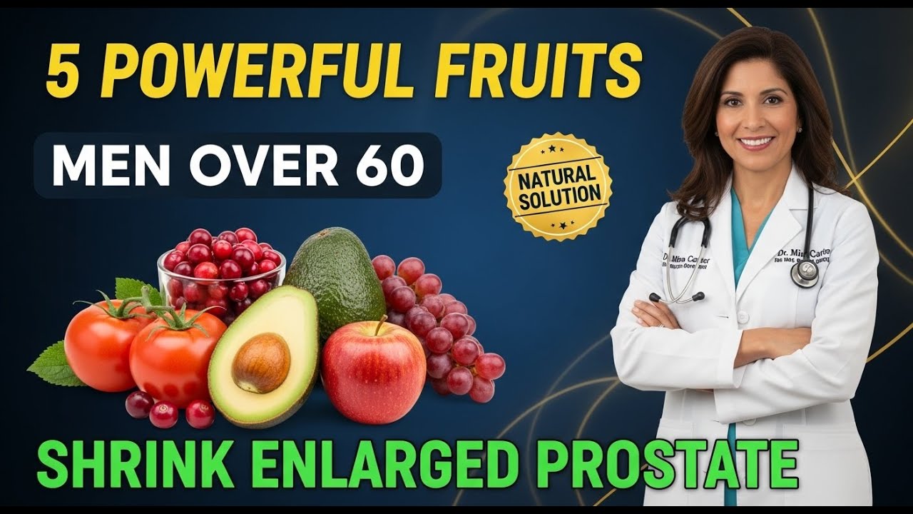 Prostate Relief After 60: 5 Everyday Fruits That Restore Vitality In Just One Month