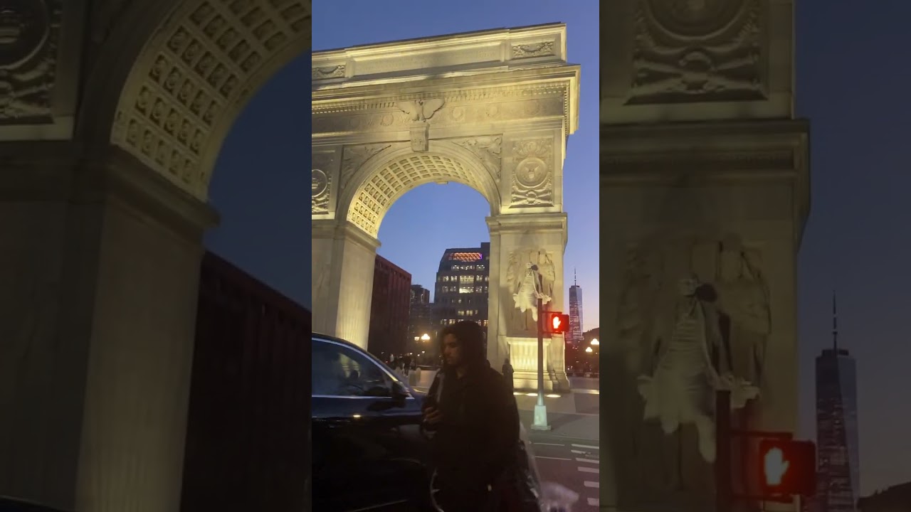 The Washington Square Arch by Stanford White: Stanford White was shot by Harry K Thaw June 25,1906.
