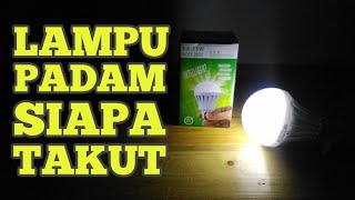 REVIEW EMERGENCY LAMP PHILIPS LED BULB 7W | Lampu Cas Ledbulb Pertama dari Philips. 