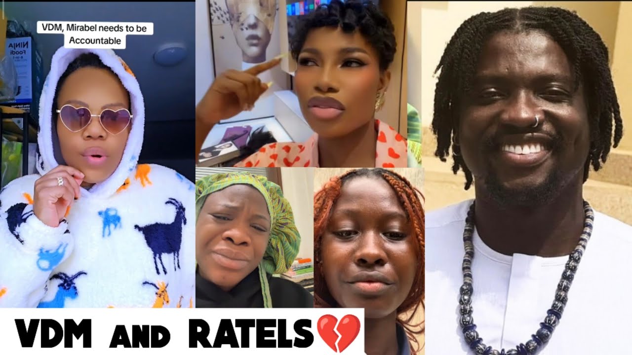 VDM react as RATELS and Nigerians like Rita, tacha,OBIDI attack him for defending mirabel grape case