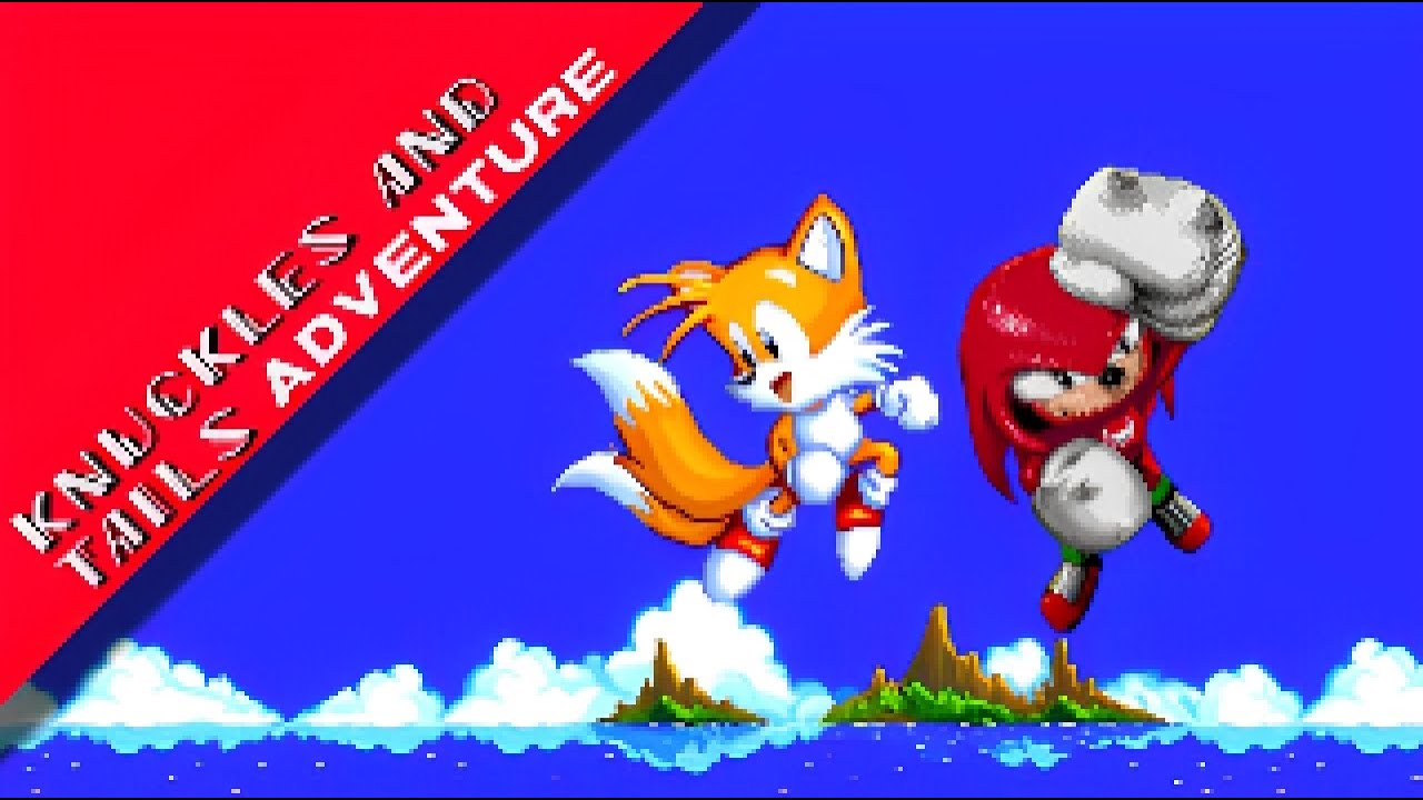 Knuckles and Tails Adventure MOD showcase (Sonic 3 AIR) Part 1