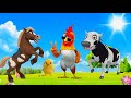 ​¡Fiesta de Animales! 🐄 La Vaca y el Pollito Bailando | Animato Fiesta