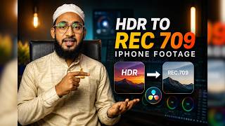 Convert iPhone HDR Footage to Rec.709 Like a Pro