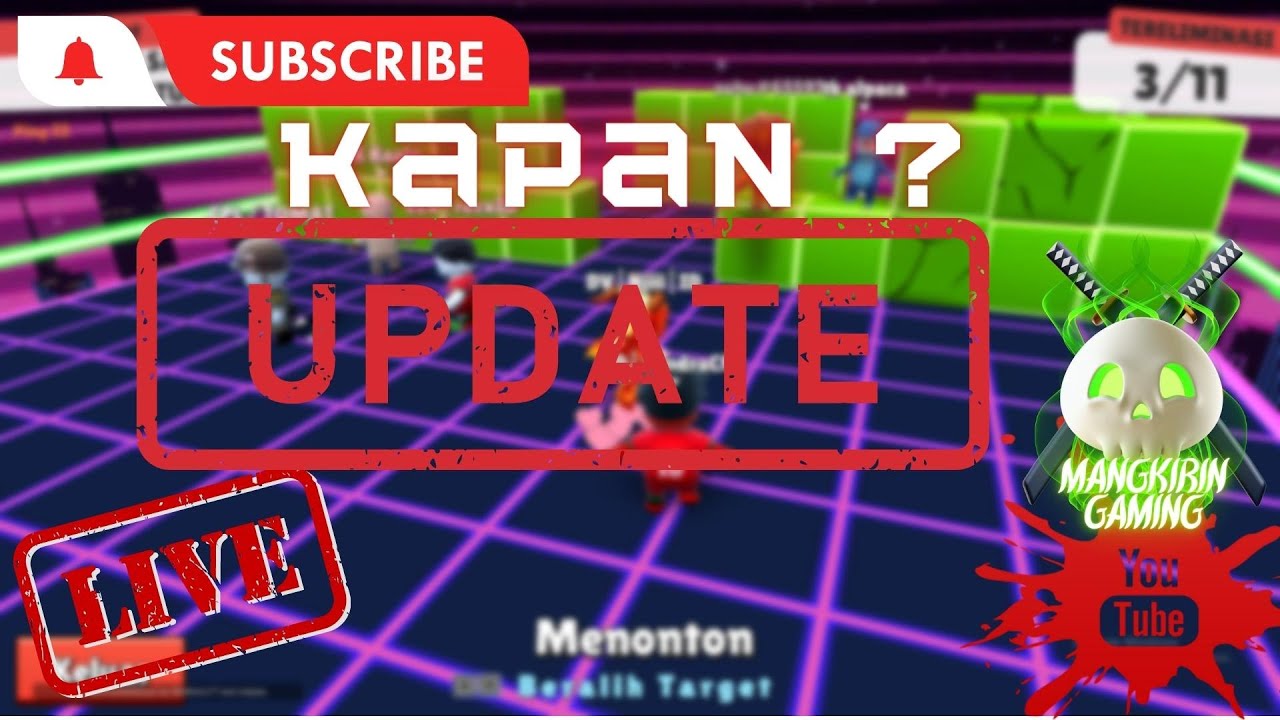 🔴LIVE Stumble guys KApan Updatenya sih ! YouTube