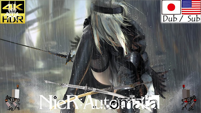 Nier:Automata Ver1.1A| 4K Hdr | Walkthrough Gameplay No Commentary(Ps5-7.1Ch)[Jp  Dub/Eng Sub] - Youtube