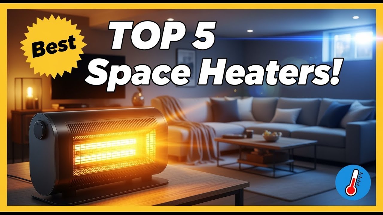ТОП-5 лучших обогревателей для подвала 2026 года | Мощный обогреватель для обогрева холодного под...