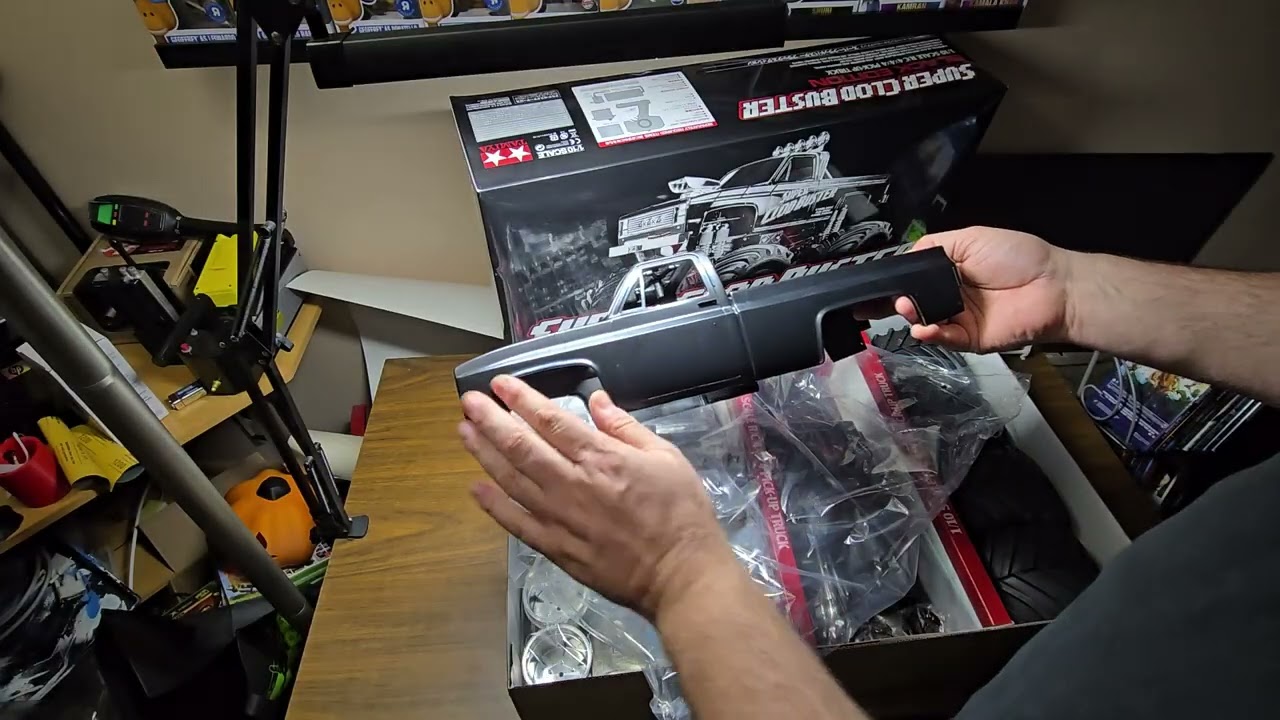 So excited, got a Tamiya Super  Clodbuster Black Edition !!!