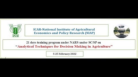 Meta  Analysis in Agricultural Research 16 2 22 1