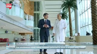 Cleveland Clinic Abu Dhabi performs its first robotic kidney transplant using just one robot