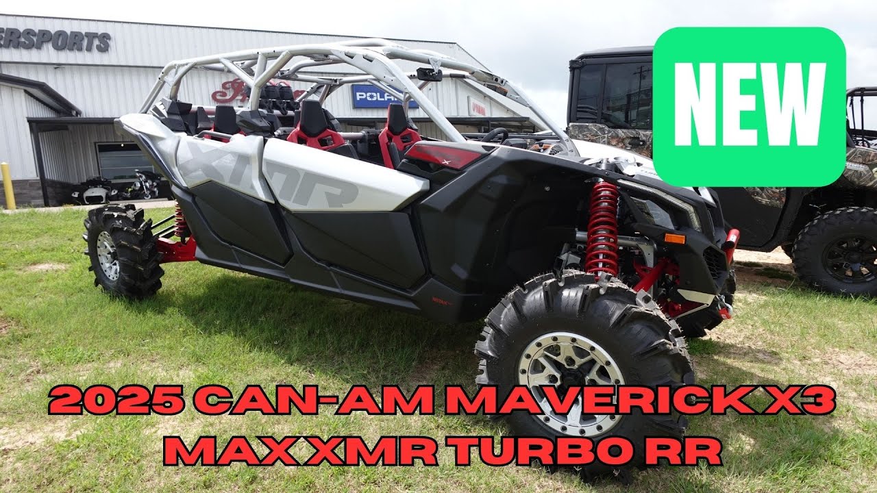 2025 Can-Am Maverick X3 MAX XMR Turbo RR | Walkaround + POV Driving | Broadway Powersports
