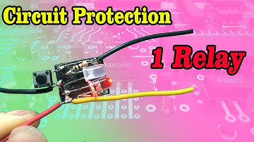 Short Circuit Protection Circuit| Electronic Project With 1 Relay