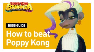 Donkey Kong Bananza - Poppy Kong Boss Fight Made EASY! 💥 Best Strategy & Tips | Boss Guide