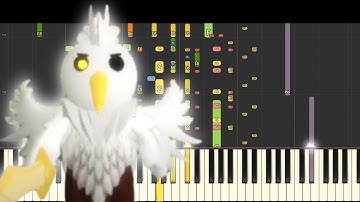 Eric Eagle Theme - Accurate Piggy Roleplay - Piano Vampire - High Above Badge