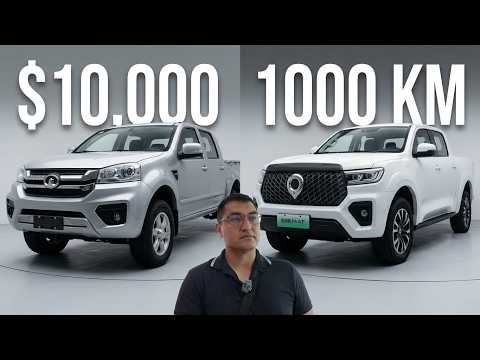 Hilux ve Ranger'ı Unutturacak Çin Pickup'ı: 1000 KM Menzil!