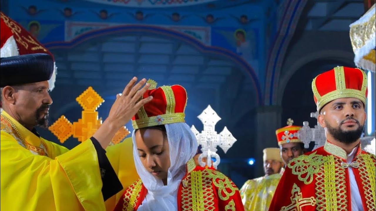 Best Ethiopian Orthodox Church Wedding of Yared & Helen Part 1 ድንቅ የኢትዮጵያ ኦርቶዶክስ ቤተክርስቲያን ሥርዓተ ተክሊል