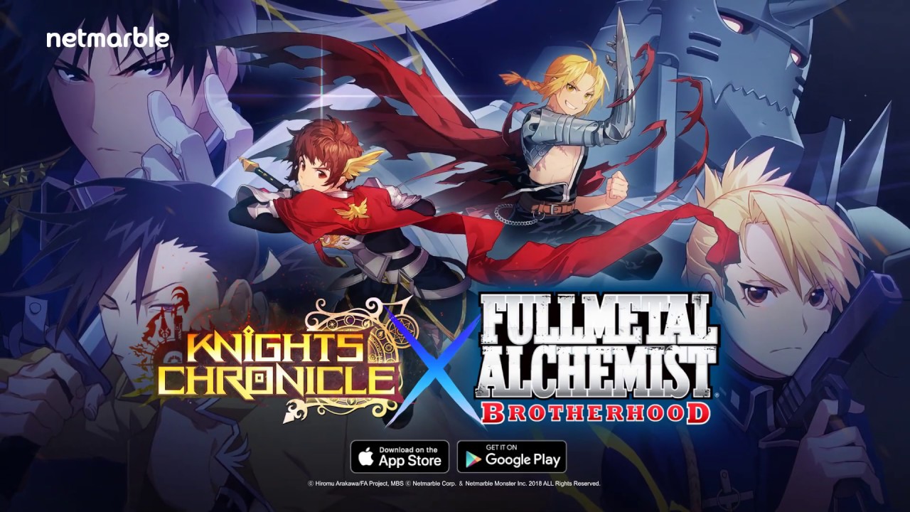 [Knights Chronicle] Fullmetal Alchemist Collaboration! 30s ver.