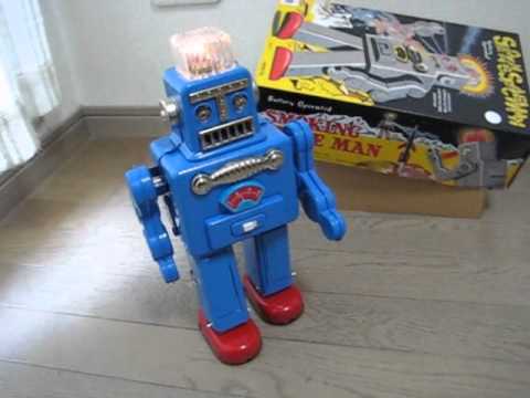 ②スモーキング スペースマン ［黒］ロボット レトロ スモーキングスペースマンSMORKING SPACEMAN｜有限会社太郎と花子