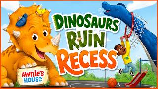 dinosaurs ruin recess kids book read aloud story time learning