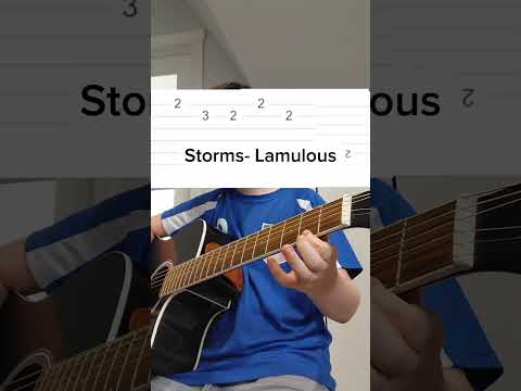 Storms Guitar Tabs #shorts #guitar #subscribe #music @Lamulous