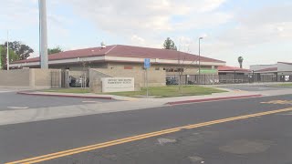 A Hanford elementary school closes after ceiling stucco collapses on students