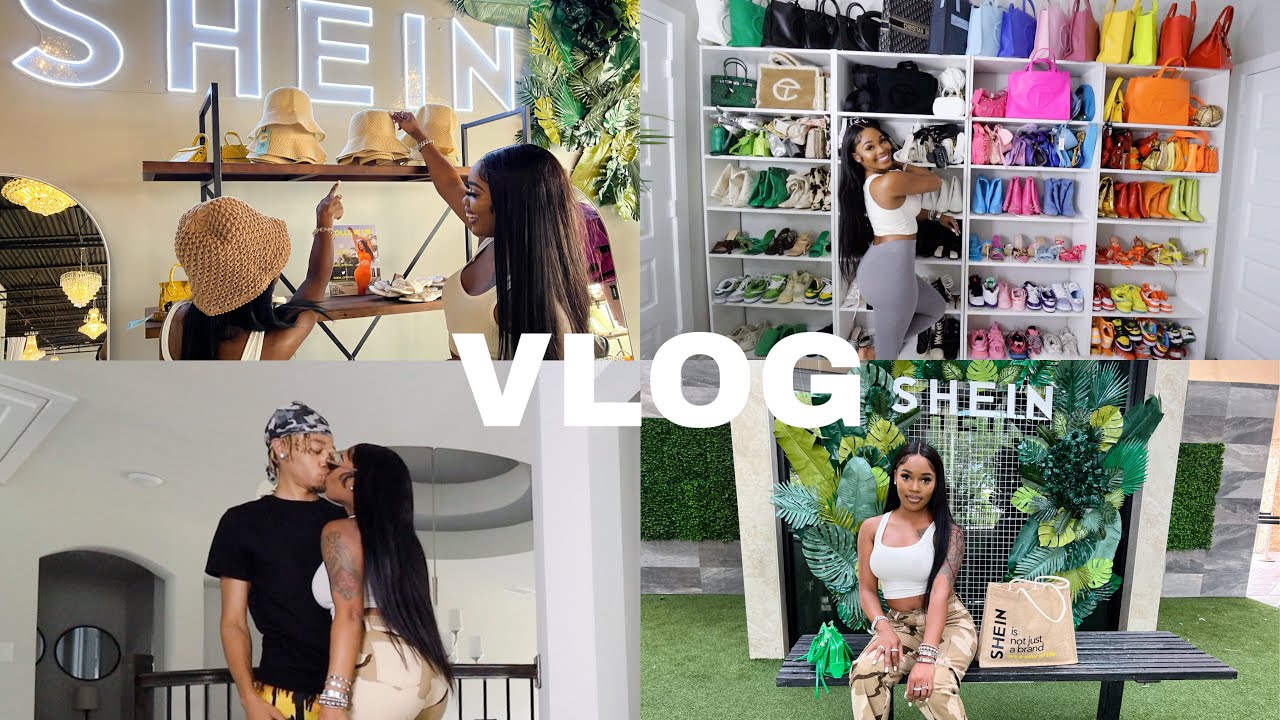 VLOG: Временный магазин SHEIN с мини-пшеницей, обновление салона красоты, свидание с Бэ и многое ...