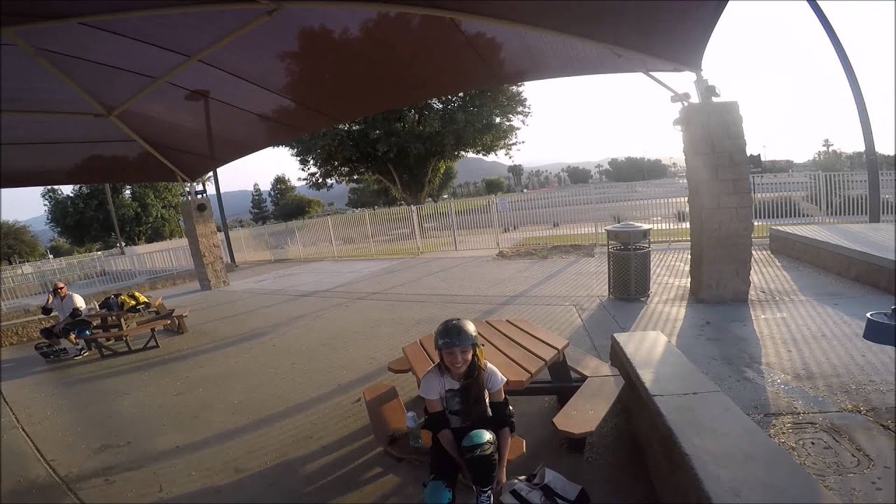 Palm Desert Skate Park Helmet Cam 5 16 15 by Chris Casas