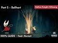 Hollow Knight: Silksong 100% Walkthrough Part 5 — Bellhart: Widow Boss, Pollip Hearts &amp; Flintgems