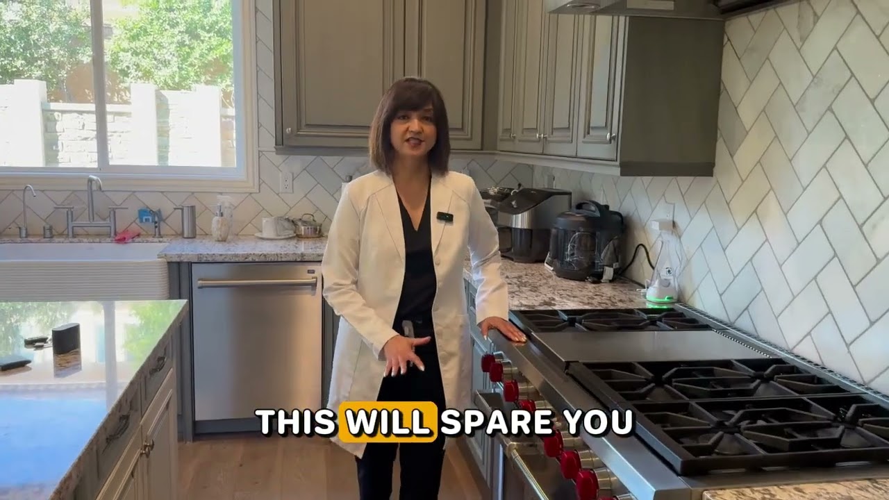 Back pain after standing too long in the kitchen?