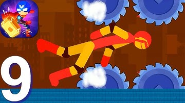 Stickman Destroy - Gameplay Walkthrough Part 9 Destroy Mode New Levels (Android Gameplay)