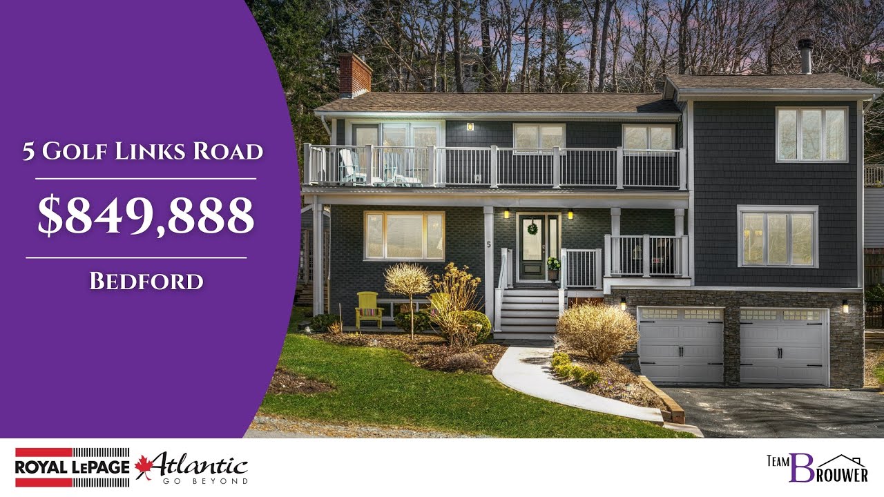 5 Golf Links Road Home For Sale in Bedford, Nova Scotia