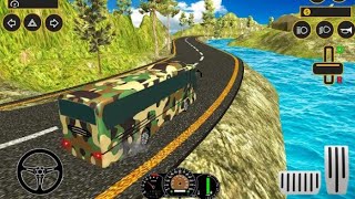 Army Bus Hill Drive offroad driving game new video 2021 screenshot 5