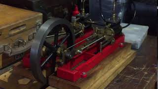 Model Cross Compound Horizontal Steam Engine