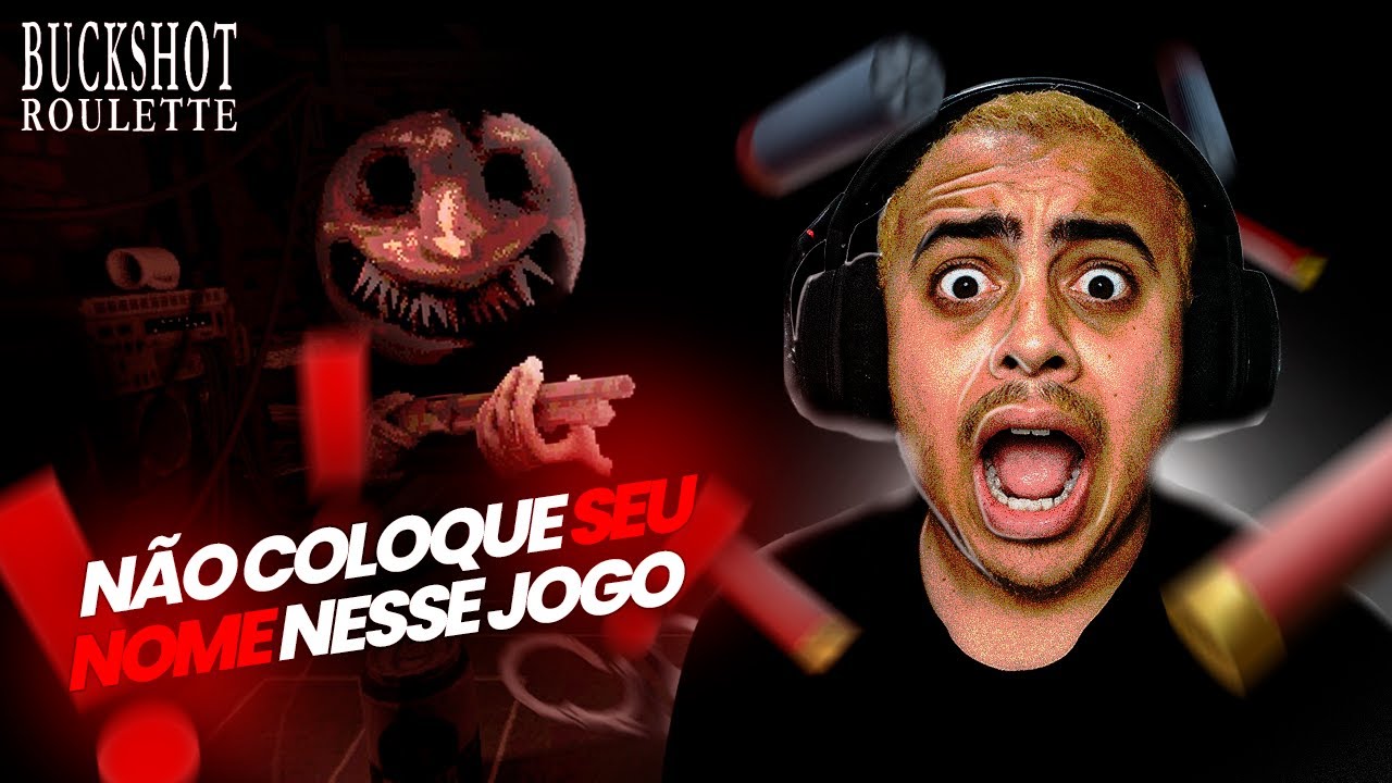 BRINQUEI DE ROLETA RUSSA COM O TINHOSO 👹(CUIDADO!)