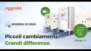 Soluzioni Green Di Aggreko Italia
