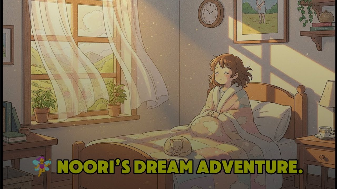 My Little Dreamland🧚  | Urdu & English Story for Kids | Ghibli Cartoon 