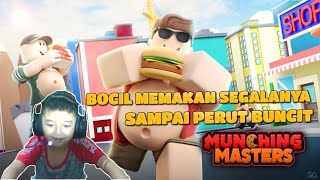 Bocil Memakan Segalanya Sampai Perut Buncit
