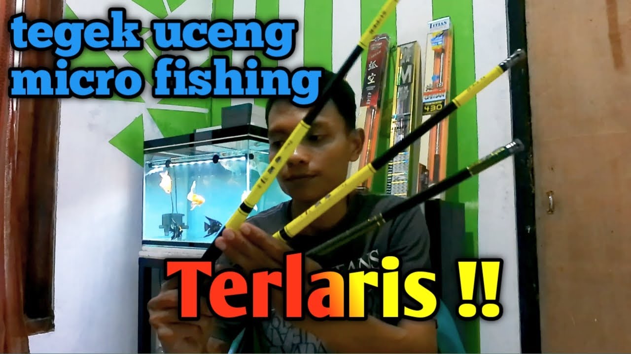 [ TEGEK MICRO FISHING ] rekomendasi tegek uceng atau wader !!! Yehang super