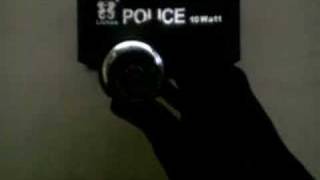 10 Watt Police Flashlights with 1 LED