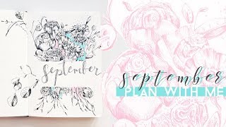 Plan With Me | September 2017 Bullet Journal Setup