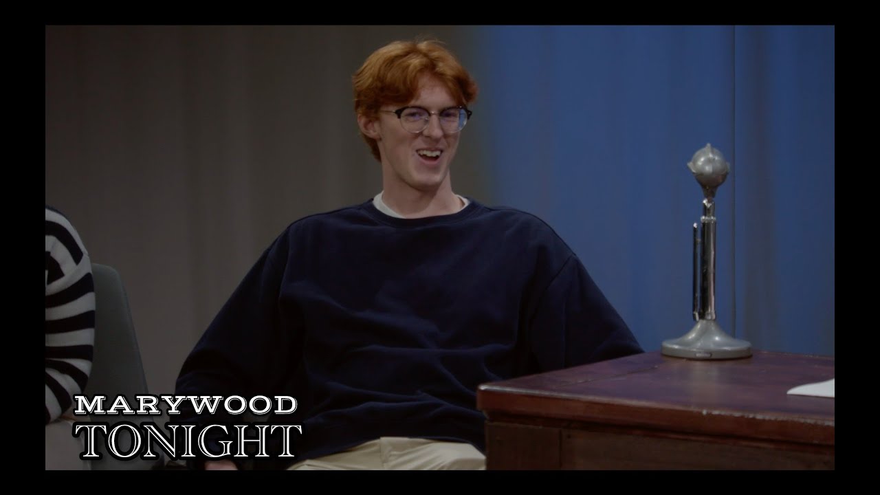 Cameron Gorman teaches Randy disc golf | Marywood Tonight on TVM