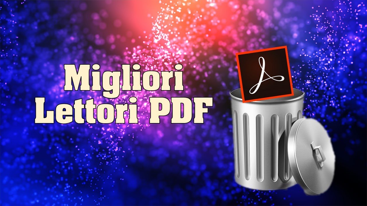 I Migliori Lettori PDF Gratis | TUTORIAL 2020 - YouTube