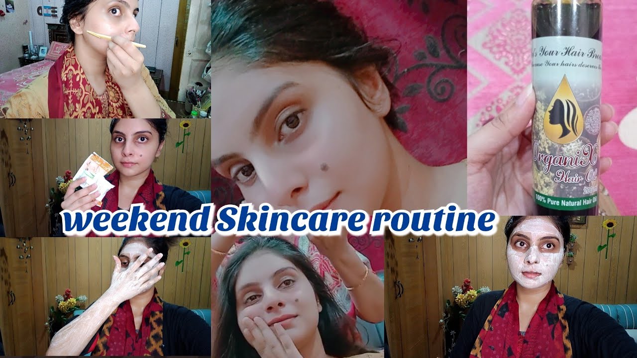 Weekend pa ma apni skin ka kaisa khyal rakhti ho😄 Weekend skin care