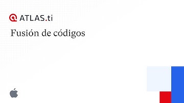 Fusión de códigos - ATLAS.ti 22 Mac