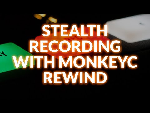 Capturing Ideas In The Background Using MonkeyC Rewind