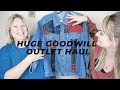 I finally went to the BINS!! Huge Goodwill Outlet Haul (ft. my mom)