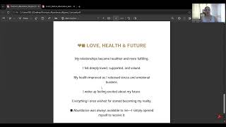 Abundance wealth code video day1