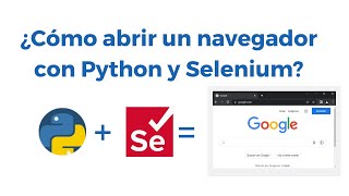 Automatically Open a Google Chrome Browser with Python and Selenium