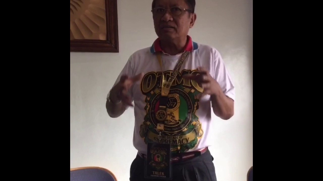 FOUNDING FATHER TALEK PABLO @ ORANI TRISKELION MUNICIPAL COUNCIL (O.T.M.C)