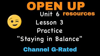 😉 6th Grade, Unit 6, Lesson 3 "Staying in Balance" | Illustrative Mathematics